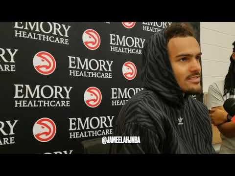 Atlanta Hawks' Trae Young 10-23 Media Availability