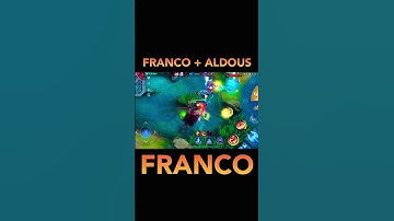 Franco + Aldous Ulti Combo Hyper Blend #mobilelegends