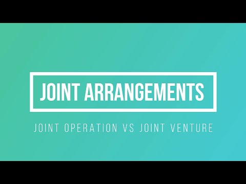 FAC4864 | Joint Arrangements | Joint Operation vs Joint Venture | Part 1 | question and solution