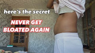 How to NEVER Get Bloated Again