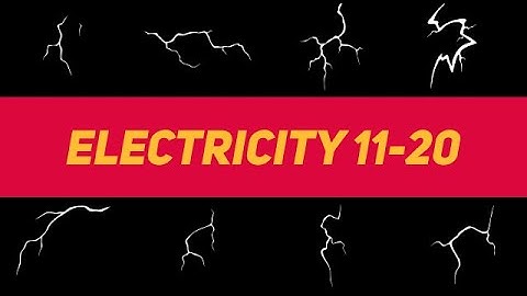 Liquid Elements Electricity 11-20 Motion Graphics Templates