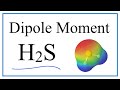 Dipole Moment and Molecular Shape of H2S