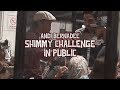 Andi Bernadee SHIMMY Challenge in public!