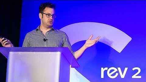 Rev 2 "How to Play Well With Others" - Josh Wills, Slack