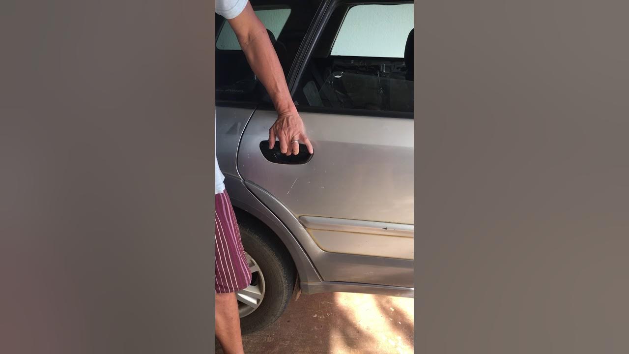 Subaru Outback Door Handles Broken Inside and Out, Door Closed, How to