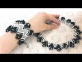 Браслет из бисера в технике пейот. Bracelet beading payot