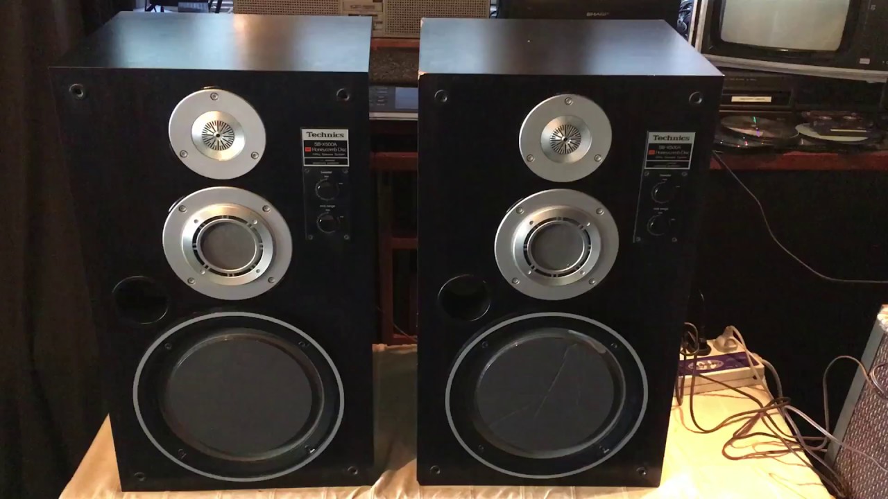 Technics SB-X500A 3 Way Honeycomb Floorspeakers (140W, 8