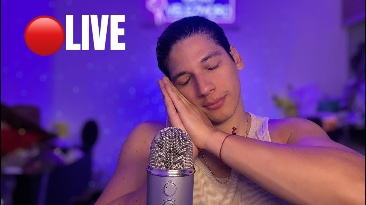 🔴ASMR LIVE para relajarte y dormir bien 😴