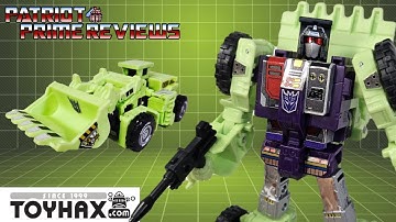 Toyhax Decal Set For Transformers Studio Series Constructicon Scrapper
