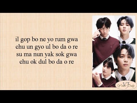 BTS (방탄소년단) Jimin & V - Friends (Easy Lyrics)