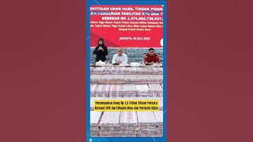 Penampakan Uang Rp 1,3 Triliun Sitaan Perkara Korupsi CPO dari Musim Mas dan Permata Hijau