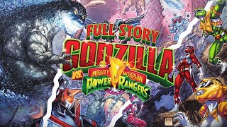 Godzilla vs The Mighty Morphin Power Rangers Full Story!