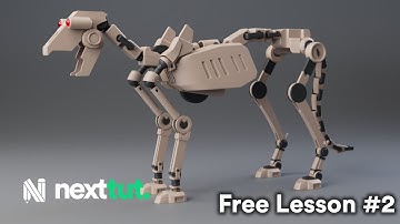 Mechanical Animal Creation | Maya Modelling Tutorial | Free Video #2