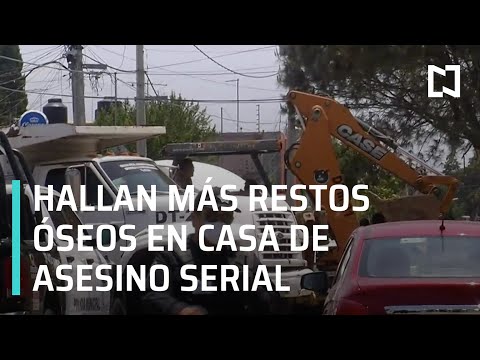 Hallan más restos óseos en casa de asesino serial - Noticias MX