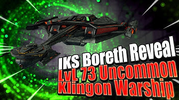 IKS Boreth Reveal | Come see one of the first Lvl 73 Klingon Warships | USS Vengeance already dated?