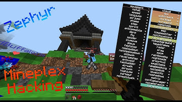 Zephyr Client Mineplex hacking Uncut (Fly , Longjump Bypass)