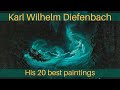 Discover Karl Wilhelm Diefenbach and his best paintings