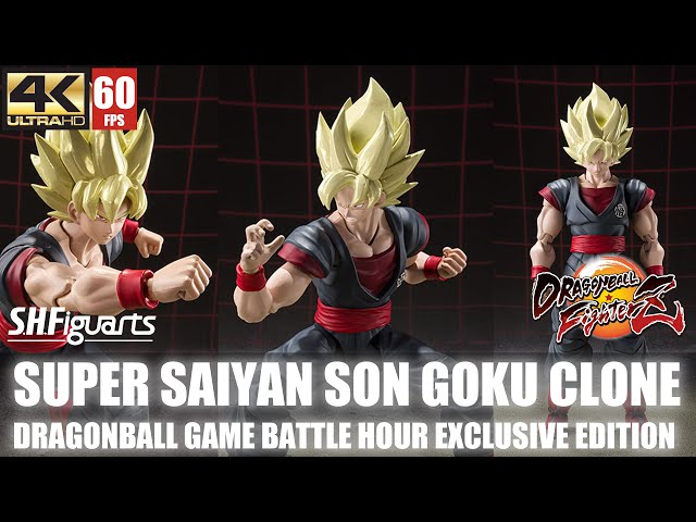 Shf dragon ball vegeta/super saiyan filho goku versão clone