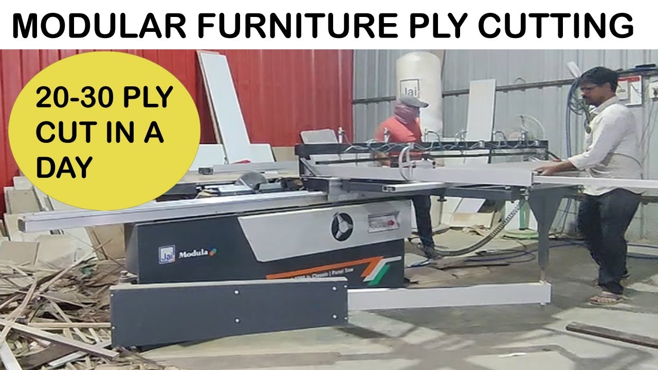 Plywood Cutting in Nectar Modular Furniture Factory furniture 