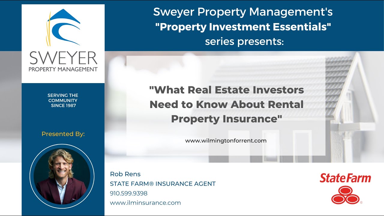 Sweyer inar What Real Estate Investors Need to Know About Rental Property Insurance YouTube