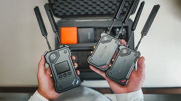 Hollyland Cosmo C2 Video Transmission System - Two Transmitters, One Receiver.