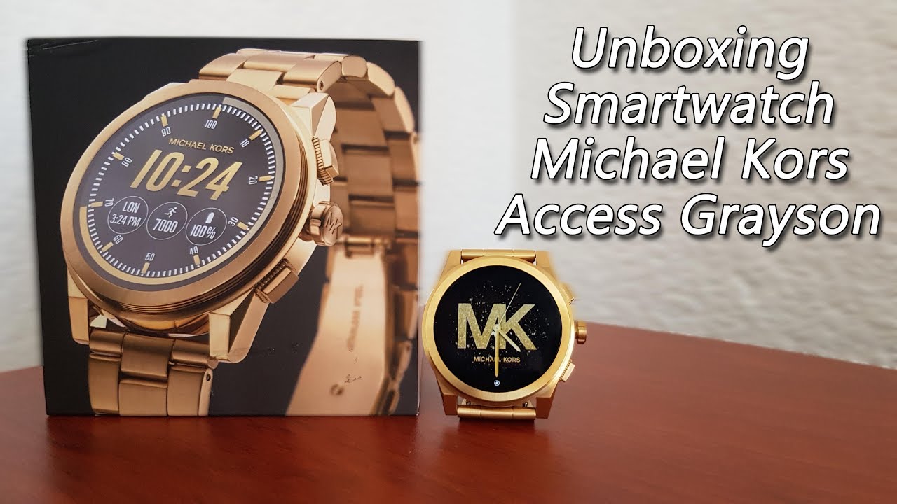 michael kors grayson watch