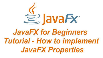 JavaFX and MySQL for Beginners Tutorial - How to add implement Properties in JavaFX