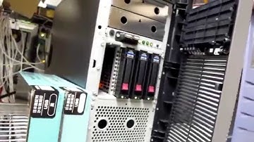 HP ProLiant replace HDD Hot Swap