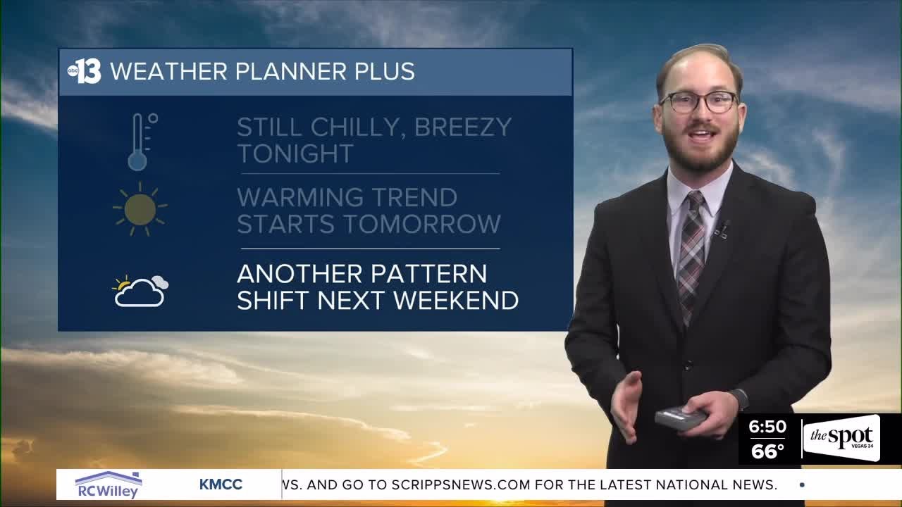 Cool, breezy Sunday gives way to warmer temps this week - YouTube