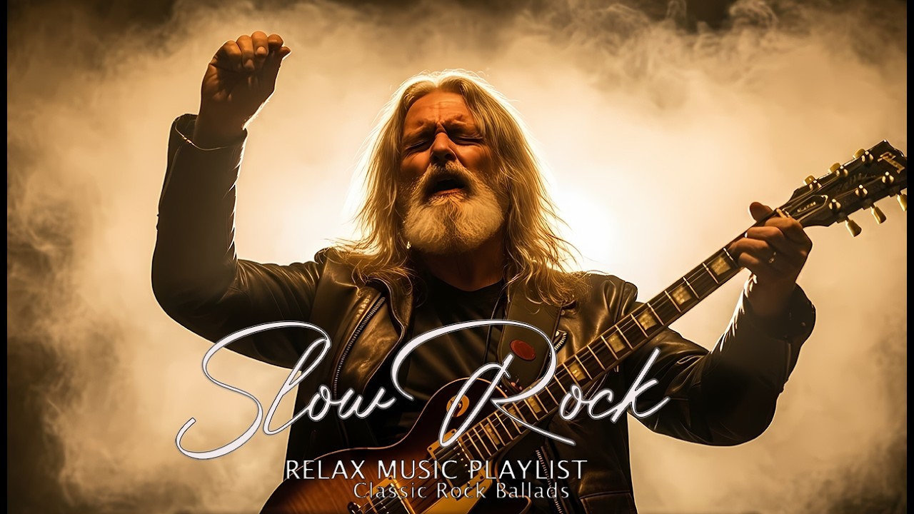 Slow Rock Classic Rock Ballad Collection – Timeless Emotional Songs for Late Night Memories 🎸🌙