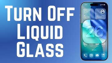 How to Turn Off Liquid Glass on iPhone in iOS 26 Update (New Feature)