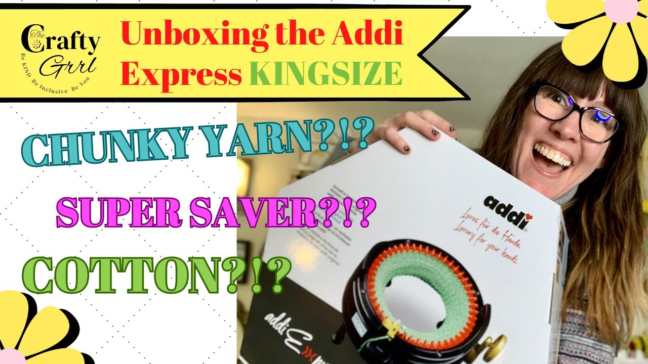 Unboxing the Addi Express King Size Knitting Machine 46 Needles  #knittingmachine #addiking 