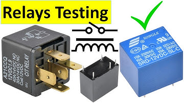 Learn how to test Relays with multimeter, how relay works