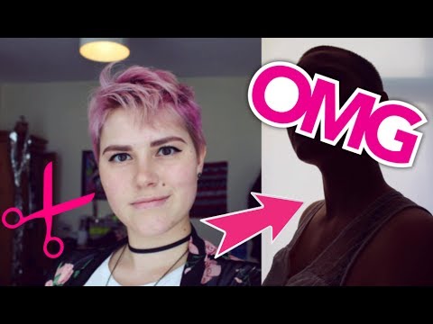 Cutting all my hair off!!