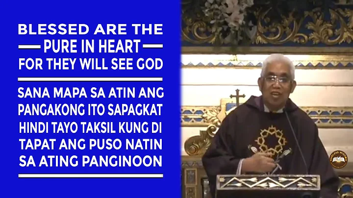 Timeless Wisdom | Homily | Pure in heart | Fri 2nd Wk of Lent | Fr Enrico Gonzales, OP
