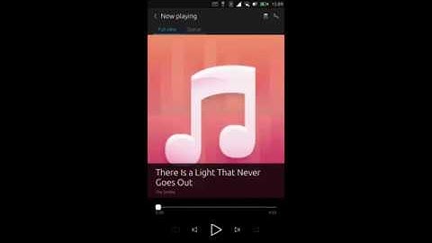 ubports music app swipe changes