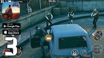 Left to Survive: Zombie Game Gameplay Walkthrough Part 3 - More Zombie Survival! (iOS, Android)