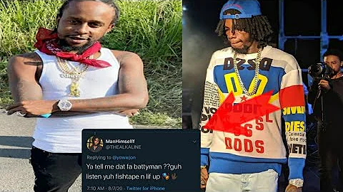Alkaline Had This To Say About Popcaan Fixtape ( shots fired)