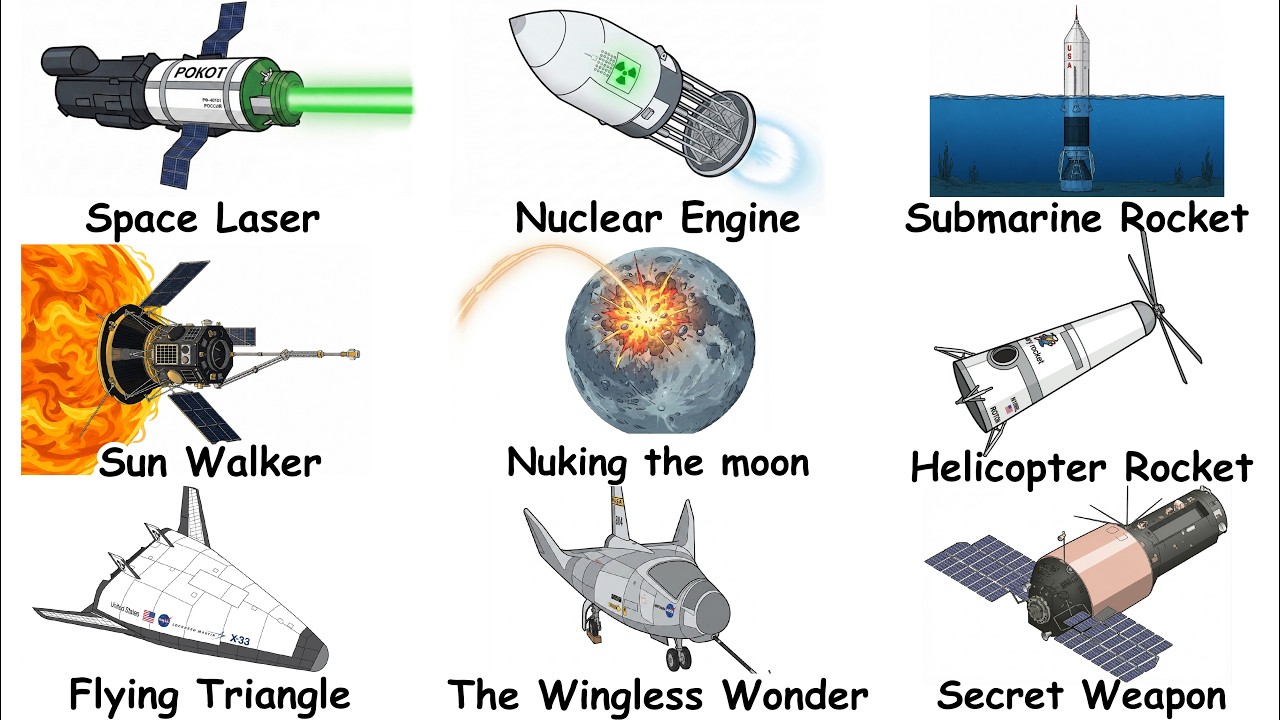 Weirdest Space Projects Ever — Transcript