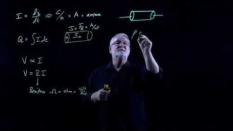 E & M 26.1-26.5 Current, Resistance & Ohm