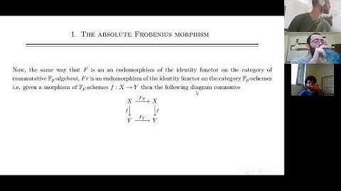 Geometry of Frobenius - Segev Cohen