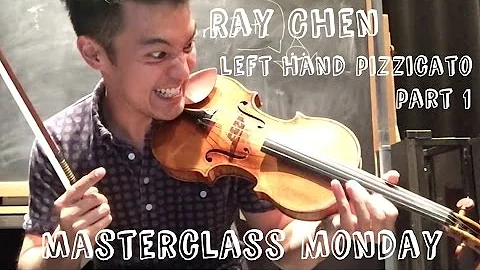 Ray Chen teaches Left-Hand Pizzicato