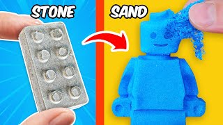 Lego Products I Build A Lego Brick With Every Material Funz Bricks