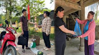 Ms. Huong pretended to visit Quynh's mother to deceive and conceal her crime.