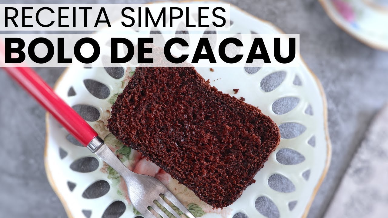 Bolo Simples de Cacau