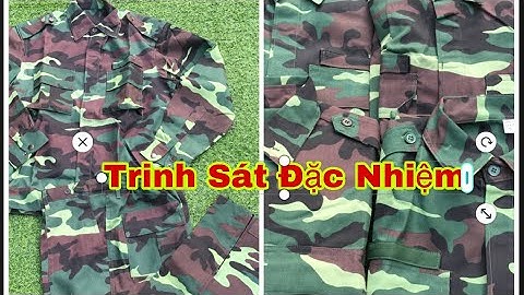 Bộ trinh sát đặc nhiệm cực đẹp và hiếm