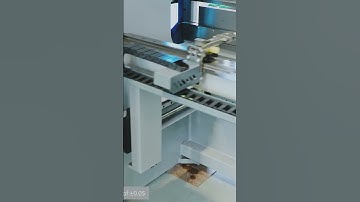 ACCURL New Back gauge with high level of accuracy and high speed for eB Ultra electric press brake