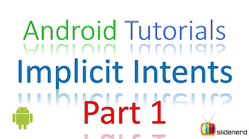 25 Android Implicit Intent Part 1 |