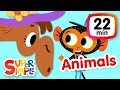 The Super Simple Show - Animals | Kids Songs & Cartoons About Animals