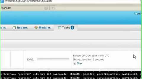 Metasploit Express attack Metasploitable